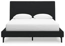 Cadmori Upholstered Bed with Roll Slats