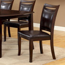 Woodside Dark Cherry/Espresso Side Chair (2/CTN)