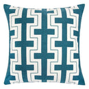 Kari Teal 20" X 20" Pillow, Turquoise