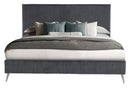 ENZO DARK GREY KING BED