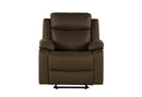 U6026 DARK BROWN 5 GLIDER RECLINER
