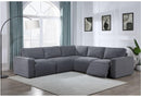 U8177 CHARCOAL PWR SECTIONAL(LARGE SECTIONAL)