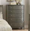 Cotterill 5 Drawer Chest in Gray 1730GY-9