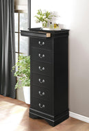Mayville 6 Drawer Lingerie Chest in Black 2147BK-12