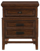 Frazier Nightstand in Dark Cherry 1649-4