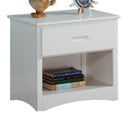 Galen 1 Drawer Night Stand in White B2053W-4