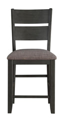 Baresford Counter Height Chair in Gray (Set of 2)