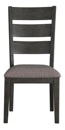 Baresford Side Chair in Gray (Set of 2)