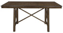 Levittown Counter Height Table in Brown 5757-36
