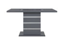 Monaco Dark Grey Rectangular Bar Table