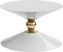 Malia White / Gold Coffee Table