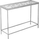 Butterfly Silver Console Table