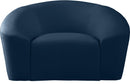 Riley Navy Velvet Chair