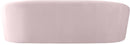 Riley Pink Velvet Sofa