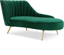 Margo Green Velvet Chaise