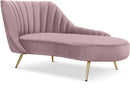 Margo Pink Velvet Chaise