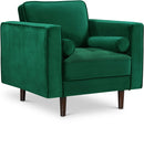Emily Green Velvet Chair