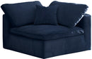 Cozy Navy Velvet Chair