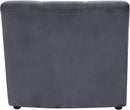 Limitless Grey Velvet Modular Chair