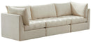 Jacob Cream Velvet Modular Sofa