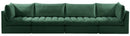 Jacob Green Velvet Modular Sofa