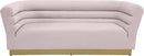 Bellini Pink Velvet Sofa