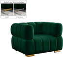 Gwen Green Velvet Chair