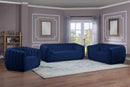 Dixie Navy Velvet Sofa