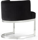Gianna Black Velvet Dining Chair