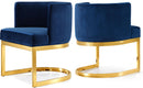 Gianna Navy Velvet Dining Chair
