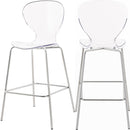 Clarion Chrome Stool