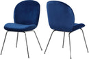 Paris Navy Velvet Dining Chair