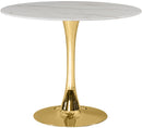 Tulip Gold Dining Table (3 Boxes)