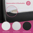 Hollyhock 3" Full Tri-Fold Memory Foam Topper