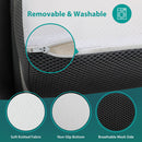 Hollyhock 4" Queen Tri-Fold Memory Foam Topper