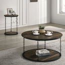 Ophira 3 Pc. Table Set Brown