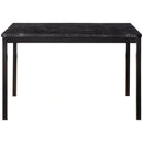 Tempe Dining Table, Faux Marble Top