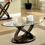 Mesa de centro Atwood II de nogal oscuro