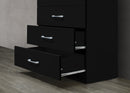 Black 5-Drawer Chest 100
