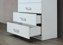 White 5-Drawer Chest 101