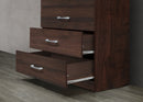 Espresso 5-Drawer Chest 105