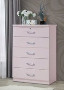 Blush 5-Drawer Chest 108
