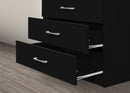 Black 7-Drawer Chest 110
