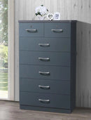 Grey 7-Drawer Chest 116