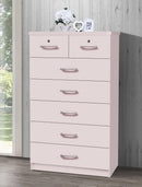 Blush 7-Drawer Chest 118
