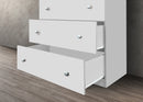 White 5 Jumbo Drawer Chest 121