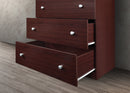 Mahogany 5 Jumbo Drawer Chest 122