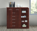Mahogany 7-Drawer Chest with Door 132