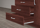 Mahogany 7-Drawer Chest with Door 132