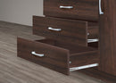 Espresso 7-Drawer Chest with Door 135